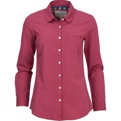 Camisa Brakeburn Dobby Mujer - Rojas - Chile SAY295487